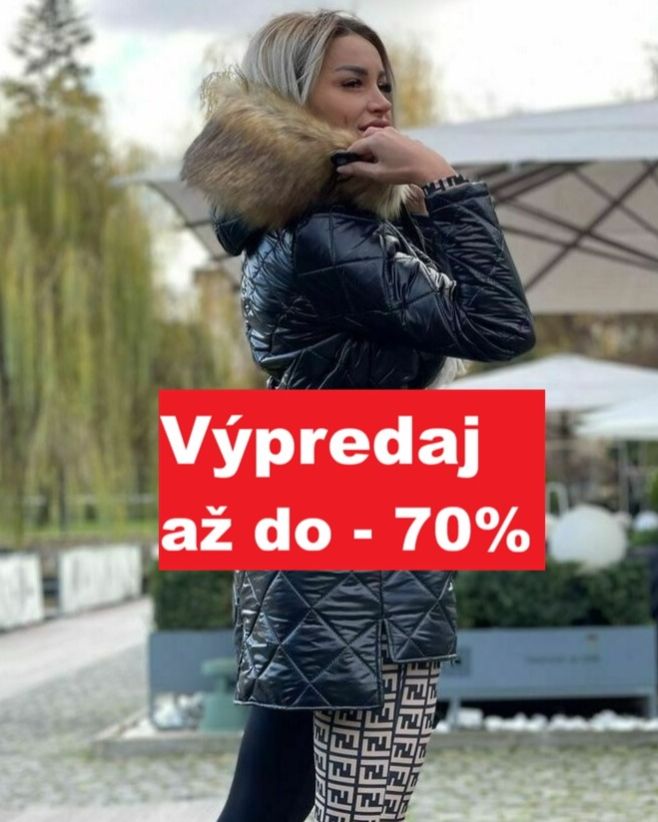 Práve u nás prebieha zimný VÝPREDAJ🔥🙂 Moderné dámske zimné bundy a kabáty😍 teraz za zvýhodnené ceny👍👍Dostupné jedine u nás...