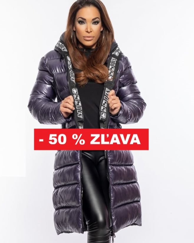 Za polovičnú cenu🙂👍u nás nájdeš aj túto krásnu metalickú zimnú bundu od MISSQ💜 Dostupná tu 👇 www.modanicol.sk...