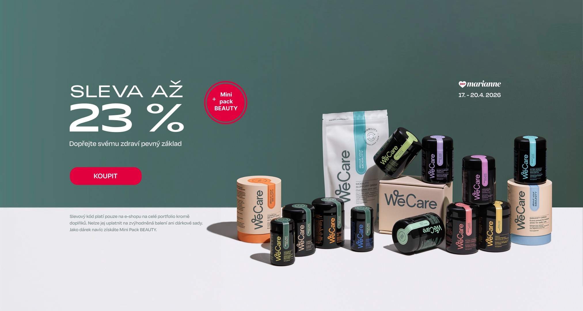 Dny marianne duben 26 sleva až 23% + dárek