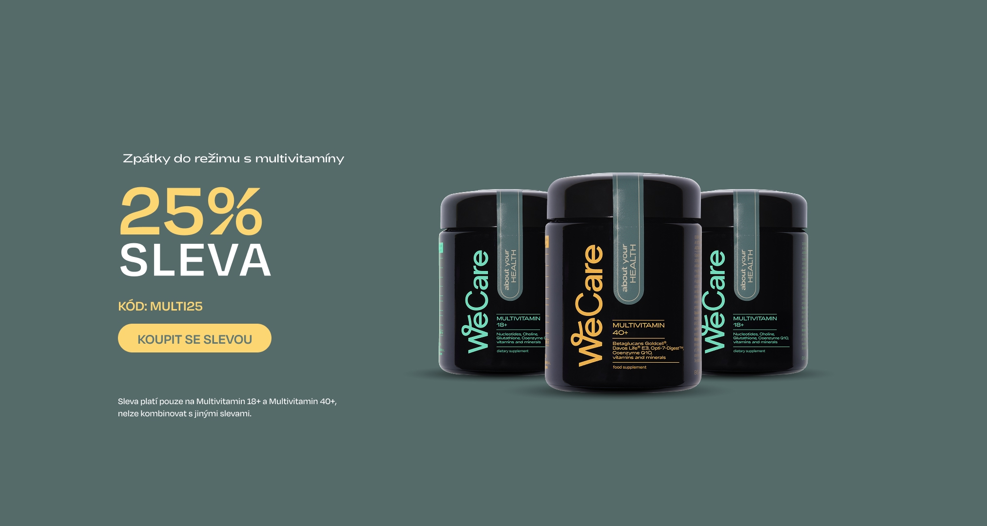 SLEVA 25 % MULTIVITAMIN 18+ A 40+