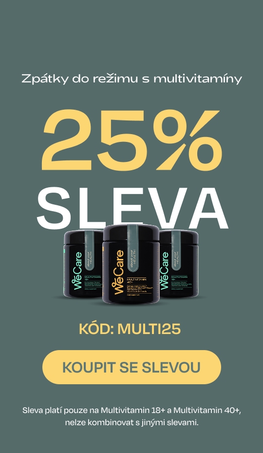 25 % SLEVA MULTIVITAMÍNY 18 A 40+