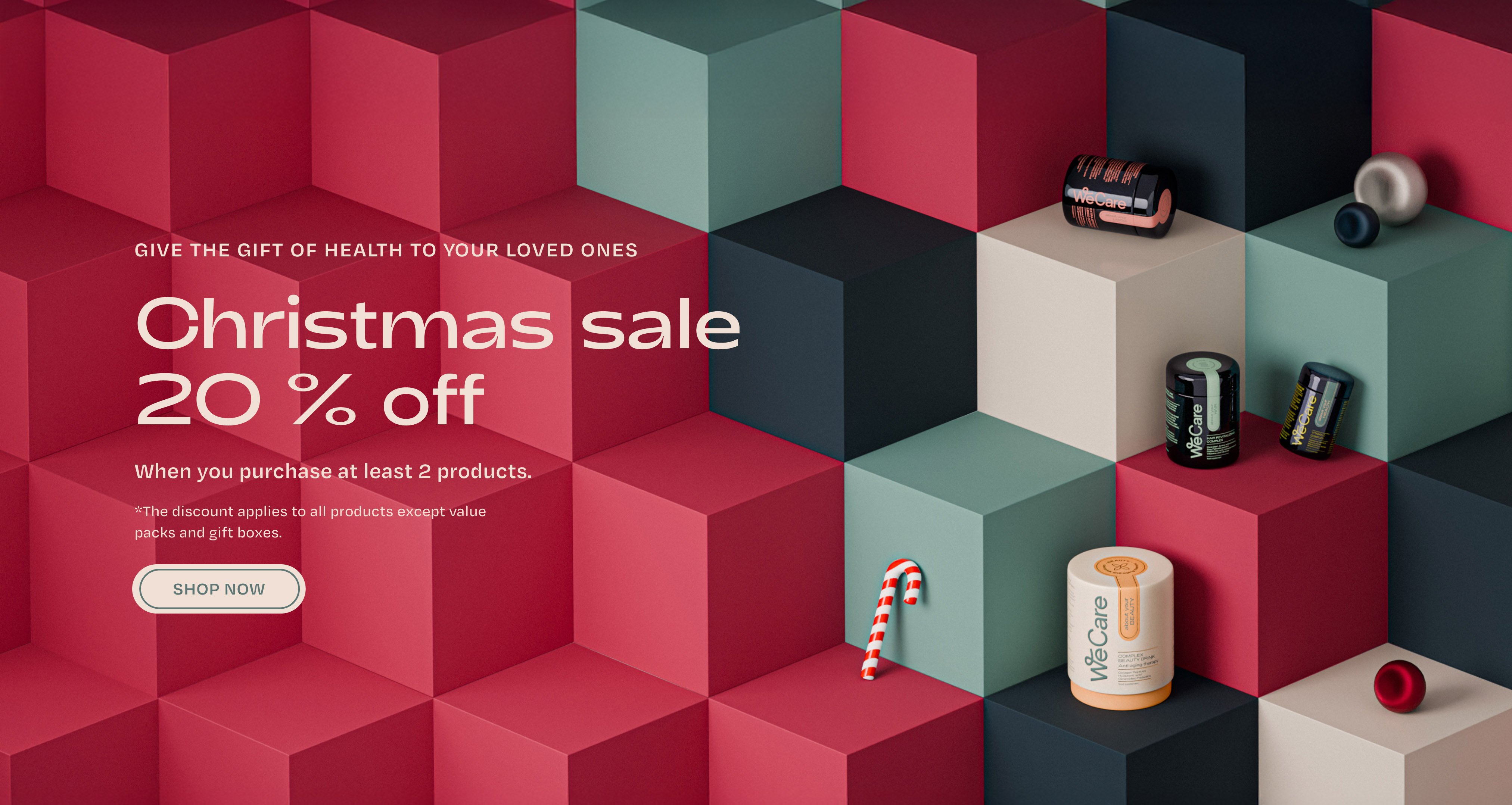 Christmas sale up to 20%