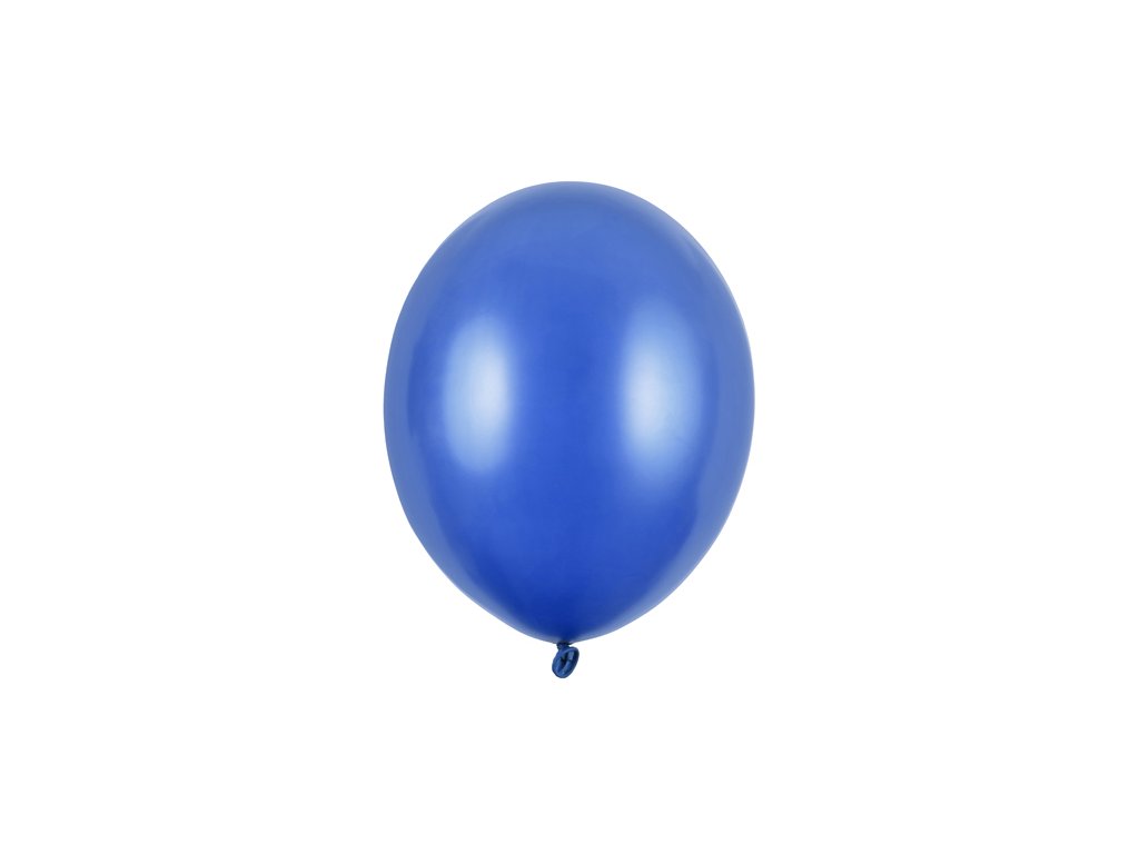 Balónek metalický TMAVĚ MODRÝ, 27 cm