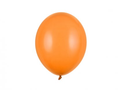 Balónek pastelový ORANŽOVÝ, 27 cm
