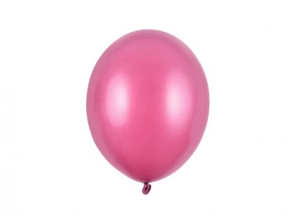 Balónek metalický FUCHSIOVÝ, 27 cm