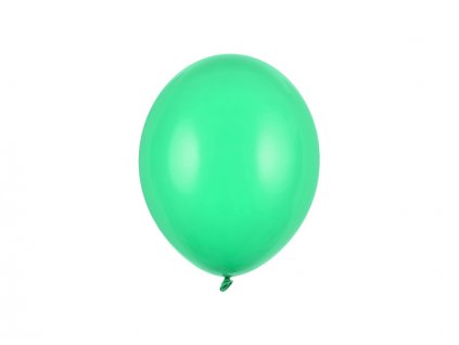 Balónek pastelový ZELENÝ, 23 cm, 100 ks
