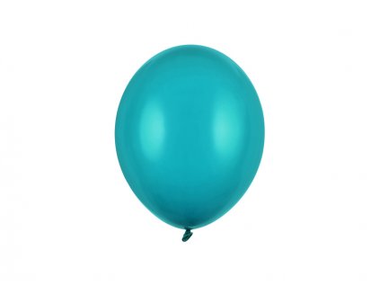 Balónek pastelový TYRKYSOVÝ, 23 cm, 100 ks