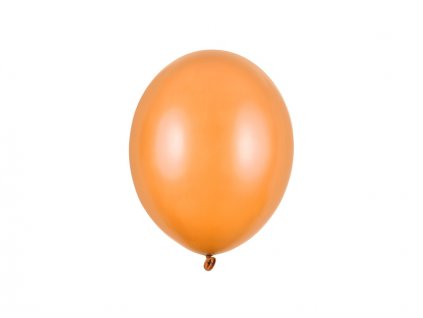 Balónek metalický ORANŽOVÝ, 23 cm