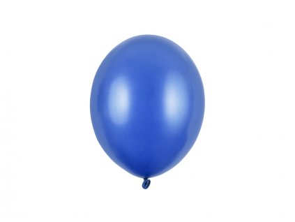 Balónek metalický TMAVĚ MODRÝ, 23 cm, 100 ks
