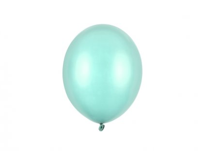 Balónek metalický SVĚTLE ZELENÝ, 23 cm