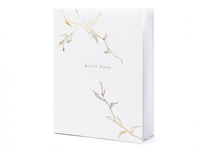 Svatební kniha “Zlatá větvička” BÍLÁ, 22 listů