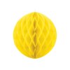 Papírová dekorační koule "Honeycomb" ŽLUTÁ, průměr 30 cm