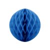 Papírová dekorační koule "Honeycomb" MODRÁ, průměr 30 cm