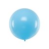 Velký pastelový balónek SVĚTLE MODRÝ, 1 m