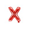 Fóliový balónek písmeno “X" ČERVENÝ, 35 cm