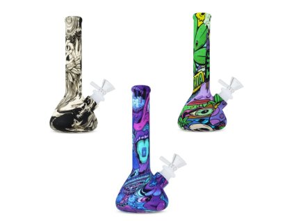 Silikonový bong  Euphoria 20 cm barevný - více variant