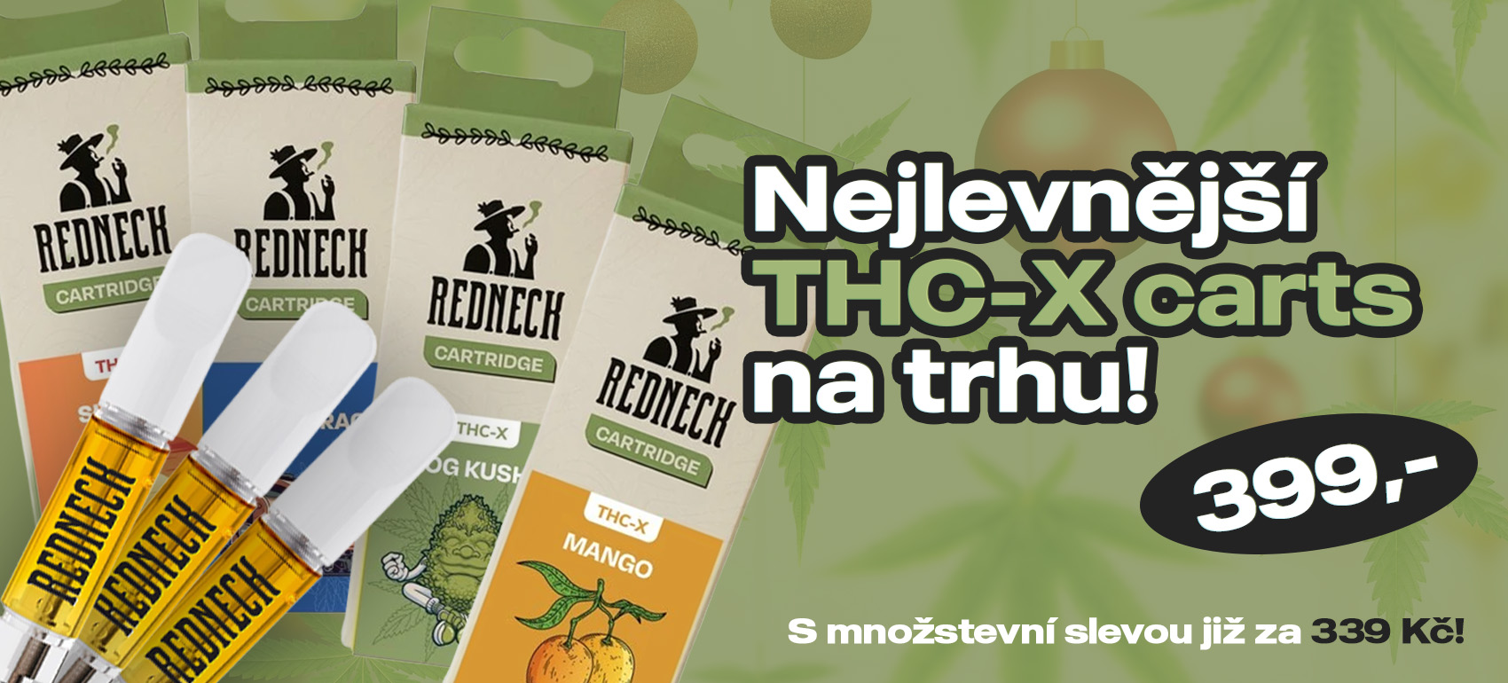 Nejlevnější THC-X cartridge na trhu