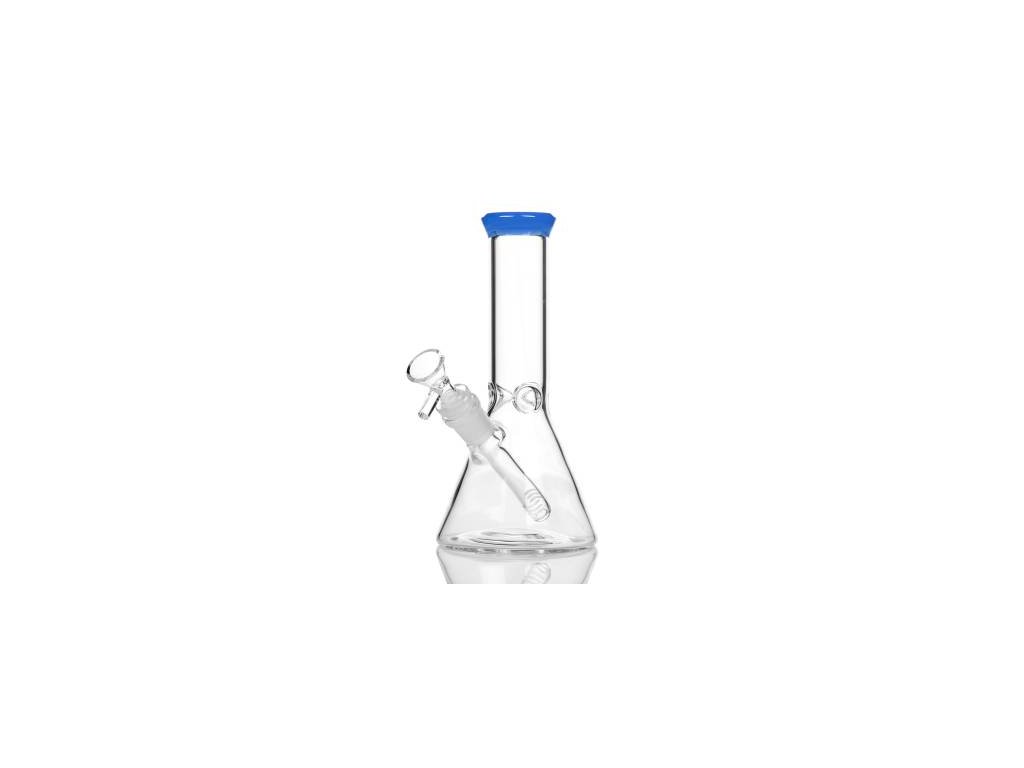 Small Beaker Bong equal Blue