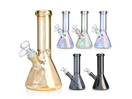 Skleněný holografický bong 20cm
