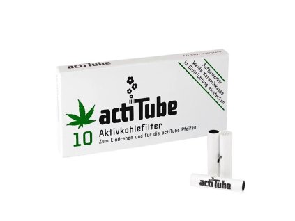 Rolling Papers actiTube Charcoal Filter Tips 10FilterBox Glass Bongs Australia 1695089763113 (Vlastní)