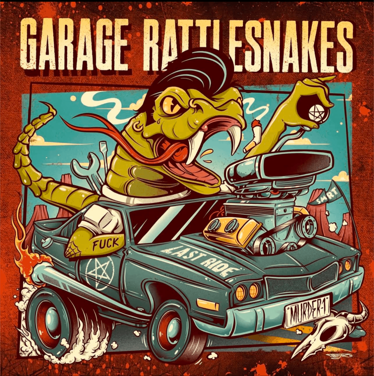 GARAGE RATTLESNAKES × Klatovy × rock'n'roll