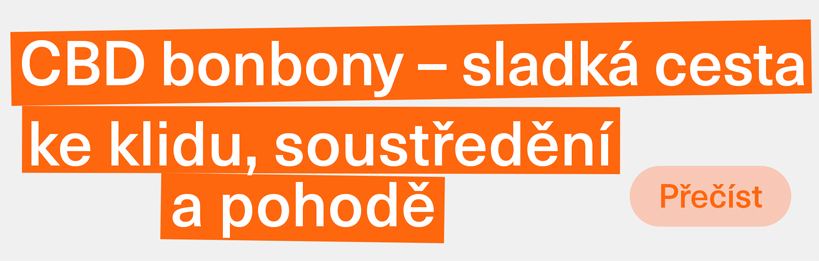 CBD bonbony – sladká cesta ke klidu, soustředění a pohodě