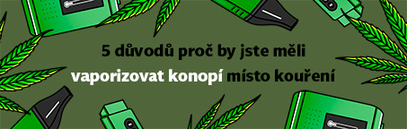 5 důvodů proč by jste měli vaporizovat konopí místo kouření