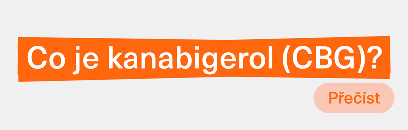 Co je kanabigerol (CBG)?