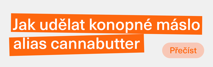 Jak udělat konopné máslo alias cannabutter