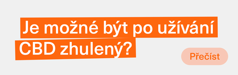 Je možné být po užívání CBD zhulený?