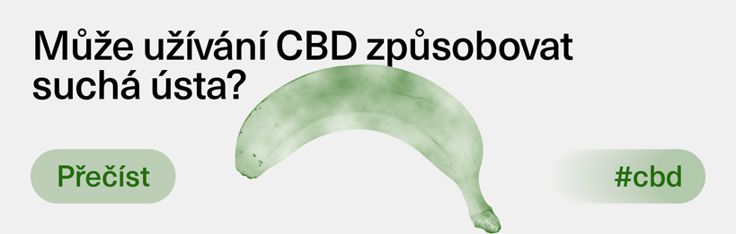 Může užívání CBD (kanabidiol) způsobovat suchá ústa?