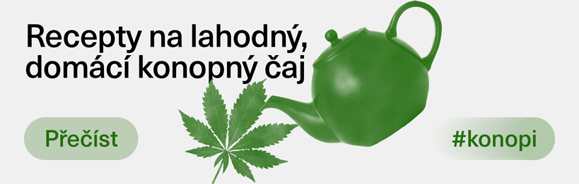 Recepty na lahodný, domácí konopný čaj