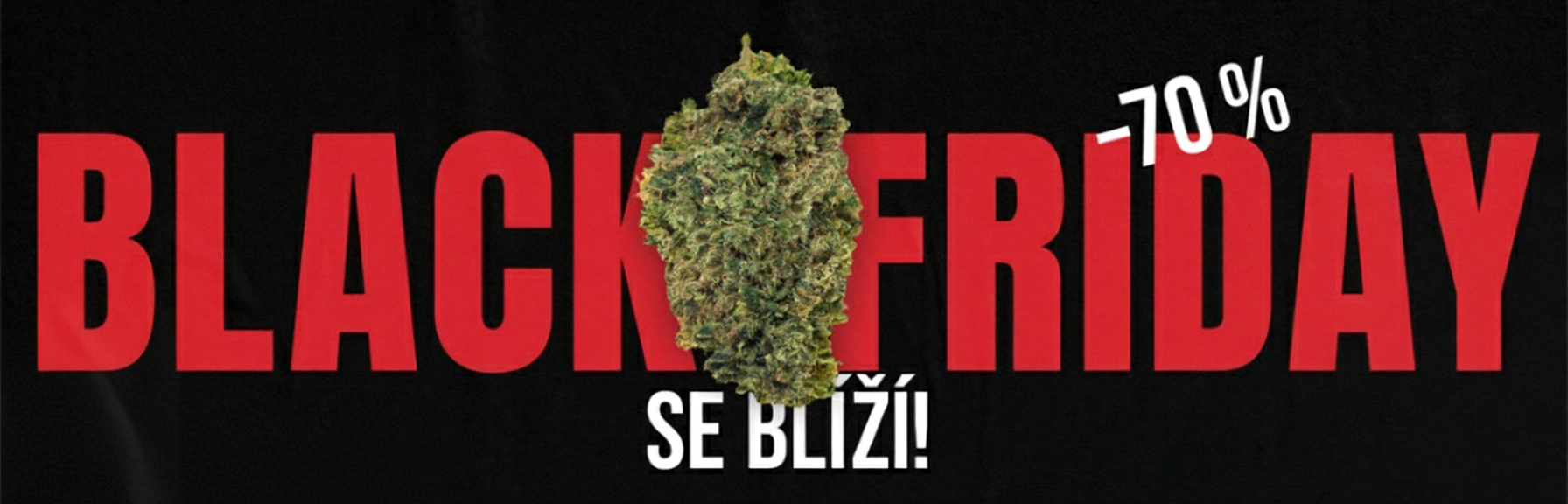 Black Friday na Weedshop.cz