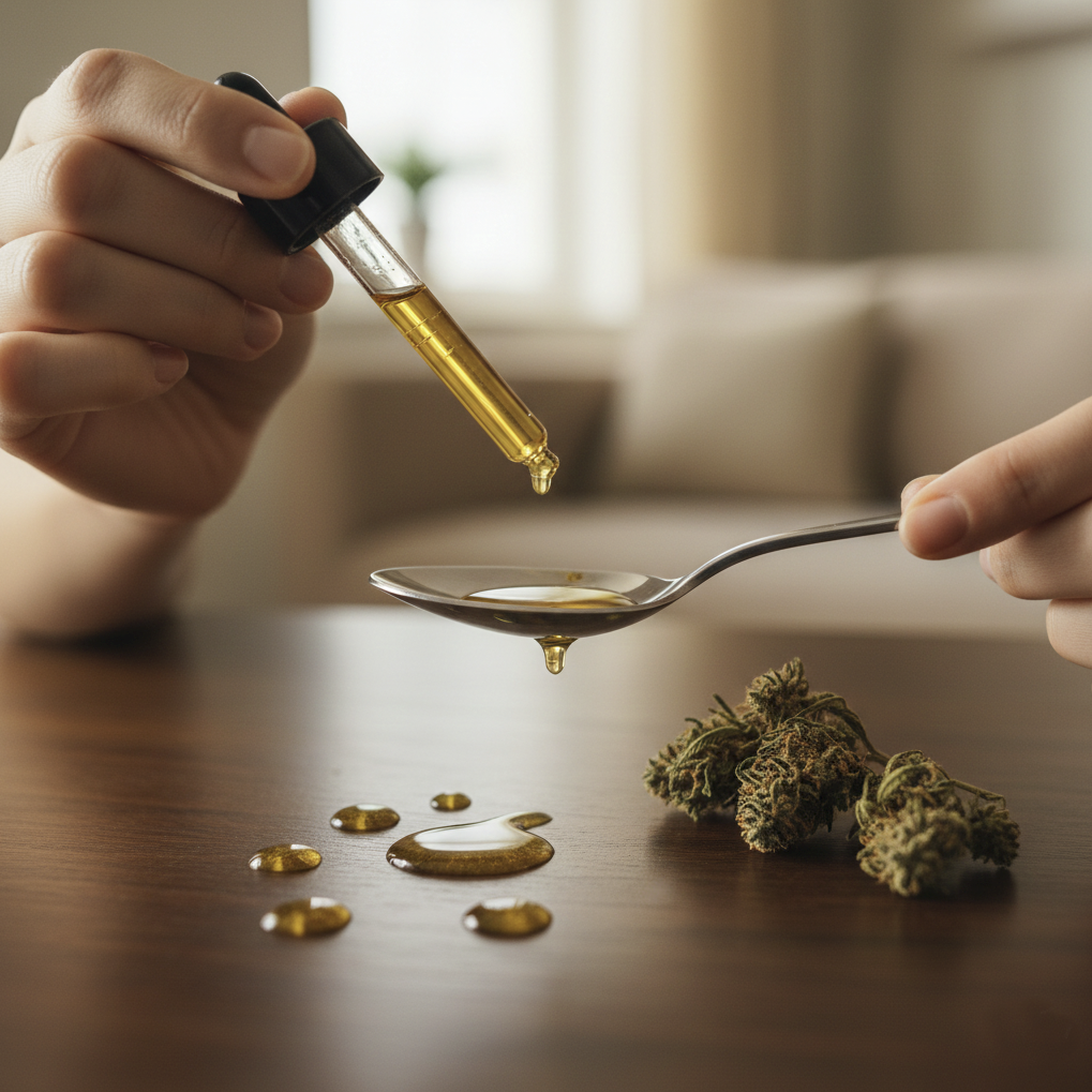 CBD kapky - dávkování