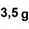 3,5 g