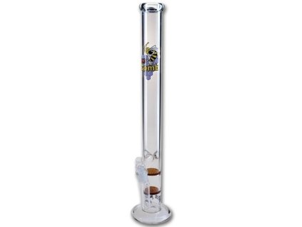1024 skleneny ice bong se dvema honeycomb perkolatory