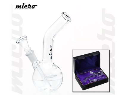 skleneny mini bong v boxu