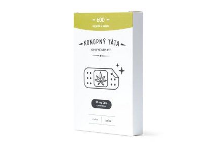 cbd naplasti 600 mg