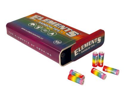 ELE RAINBOW TIPSPREROLLED TIN 04