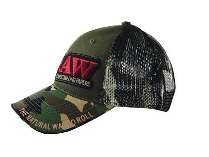 RAW HAT TRUCKER CAMO