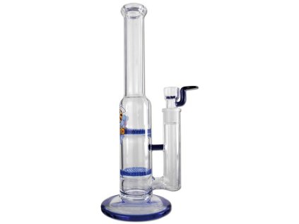 2554 2 skleneny bong s 2x honeycomb perkolatorem