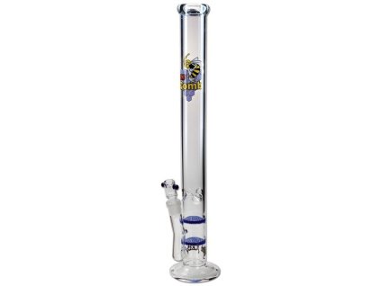3655 1 skleneny bong honeycomb 55cm modry