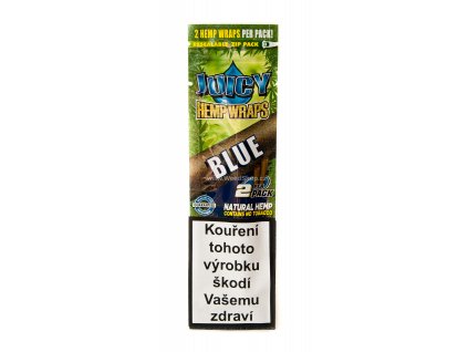 Juicy hemp wraps blunt blue