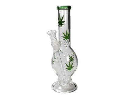 ice bong hemp leaves