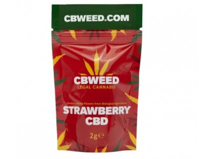 cbweed strawberry konopi cbd marihuana