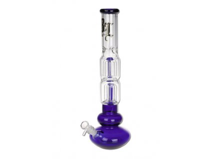 763 skleneny ice bong black leaf bluebetty
