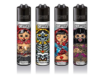 clipper zapalovac matrjosky