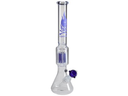 880 skleneny bong flaming skull 50cm 12 7 arm
