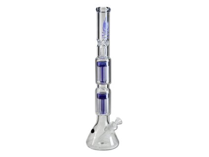 886 skleneny bong flaming skull 57cm 10 arm