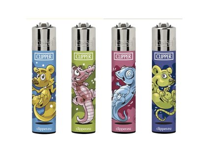 clipper zapalovace splash animals